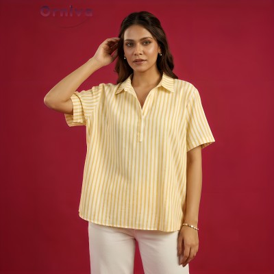Premium Summer-Friendly Half Placket Tops – 100% Cotton Poplin
