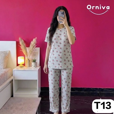 Women’s 2 Piece All Over Printed Loungewear Set